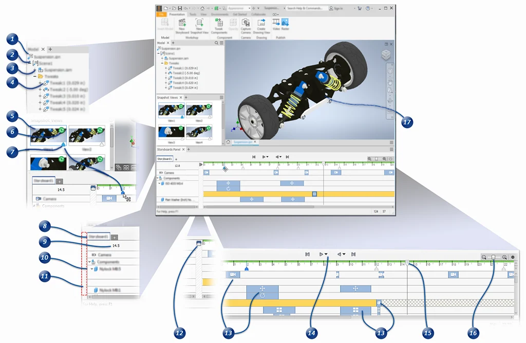 Скриншот Autodesk Inventor Professional 1
