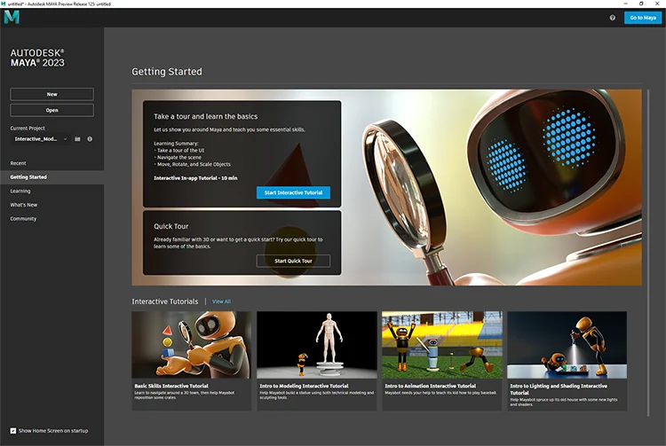 Скриншот Autodesk Maya 2