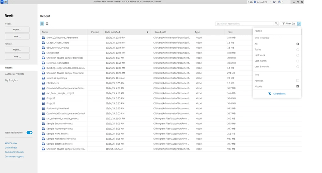 Скриншот Autodesk Revit 2