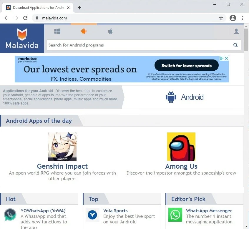 Скриншот Chromium 1