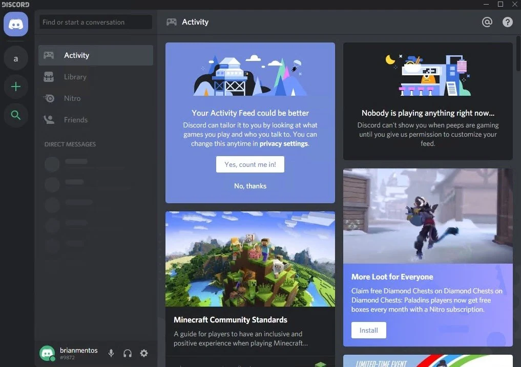 Скриншот Discord 2