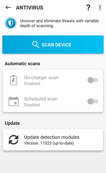 Скриншот ESET Mobile Security 2