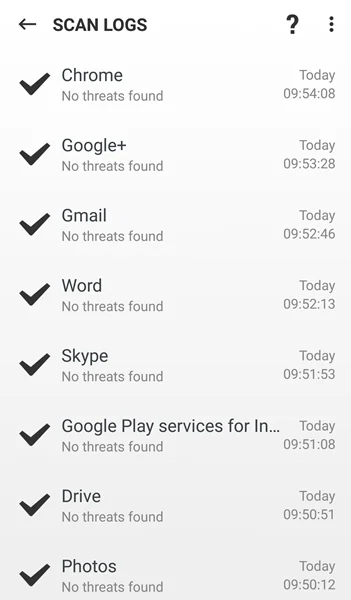 Скриншот ESET Mobile Security 3