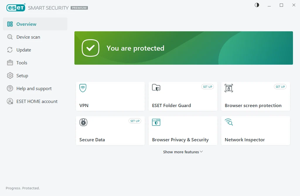 Скриншот ESET Smart Security Premium 1