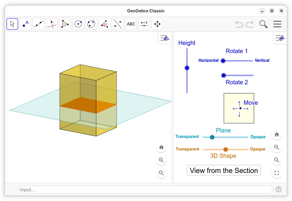 Скриншот GeoGebra 1