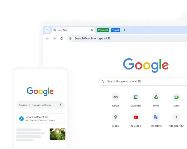 Скриншот Google Chrome 1