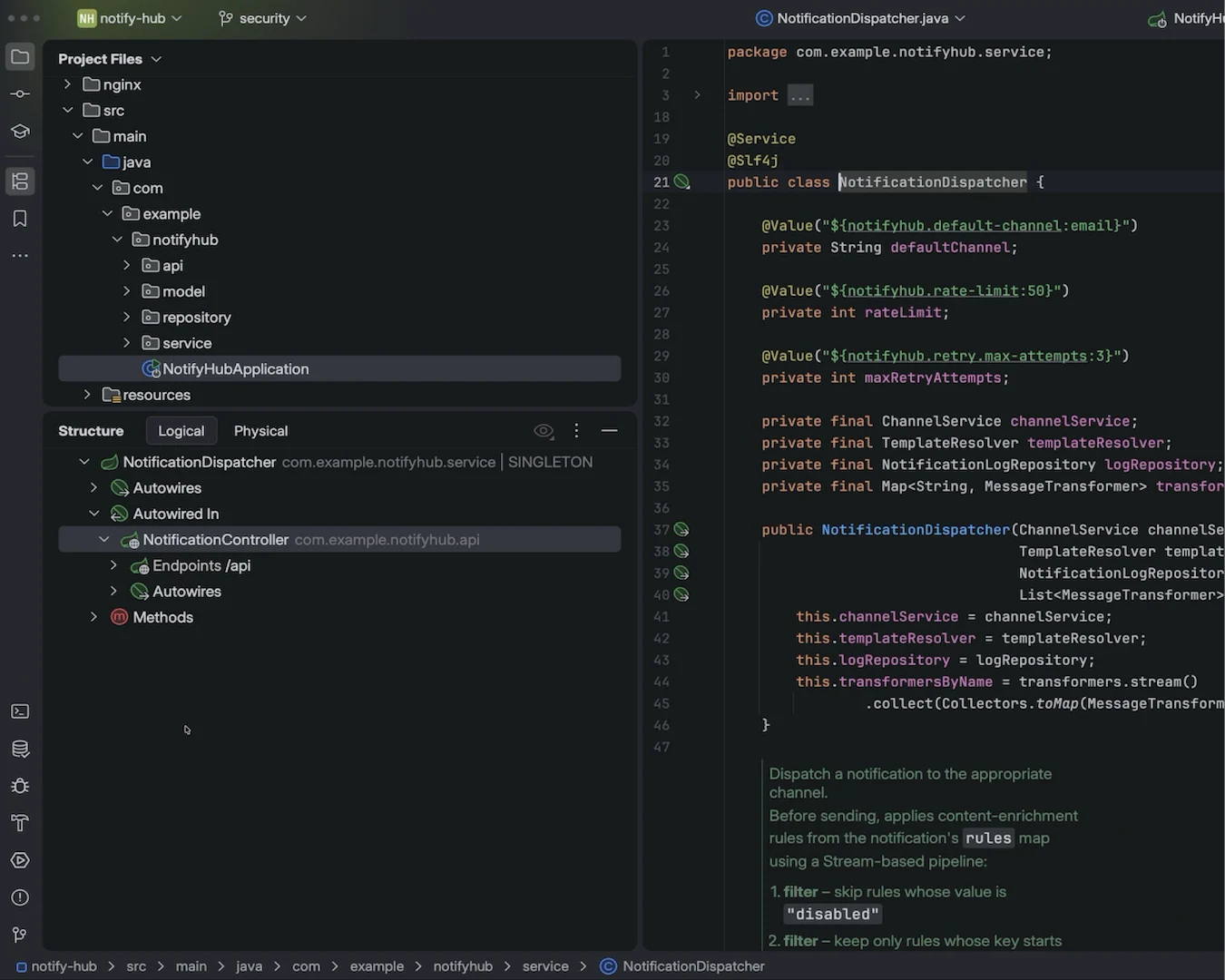 Скриншот IntelliJ IDEA Ultimate 3