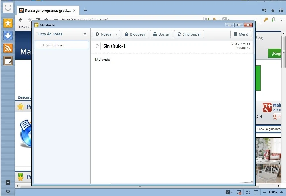 Скриншот Maxthon 1