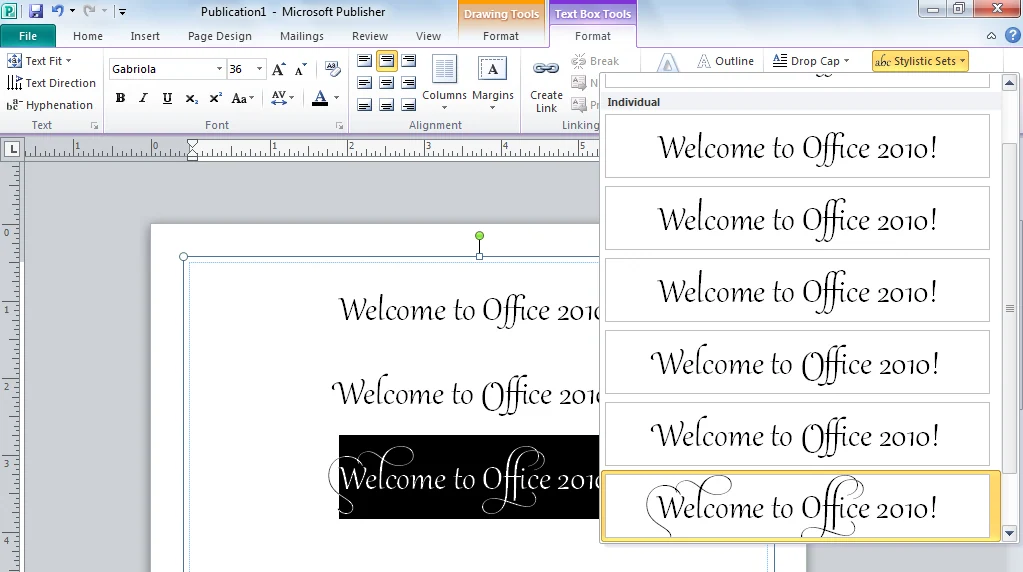 Скриншот Microsoft Office 2010 Professional Plus 1