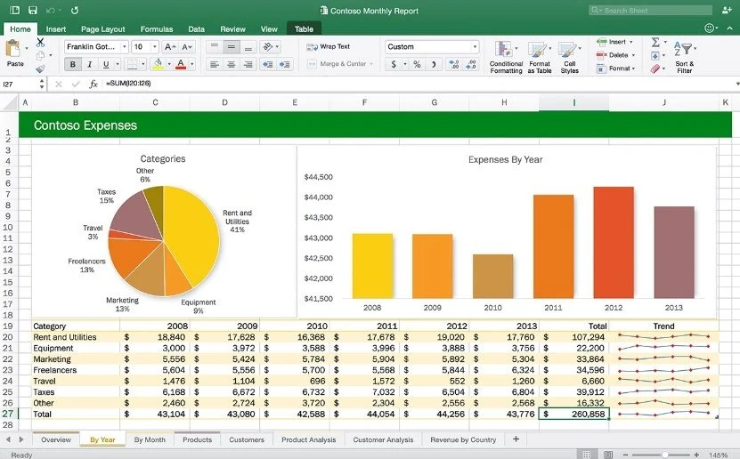 Скриншот Microsoft Office 2016 for Mac 2