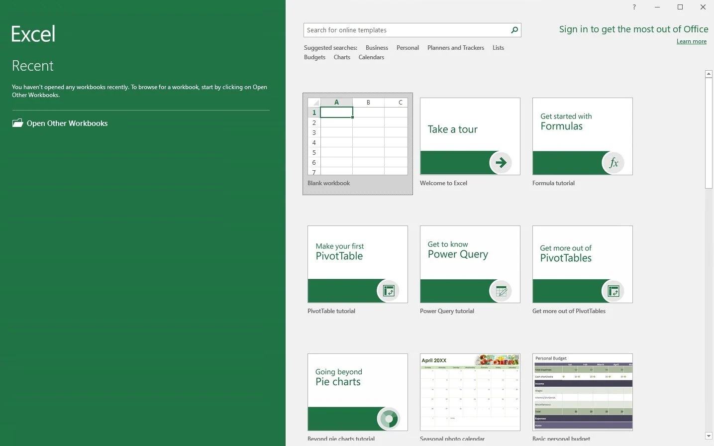 Скриншот Microsoft Office 2016 Home & Business 2