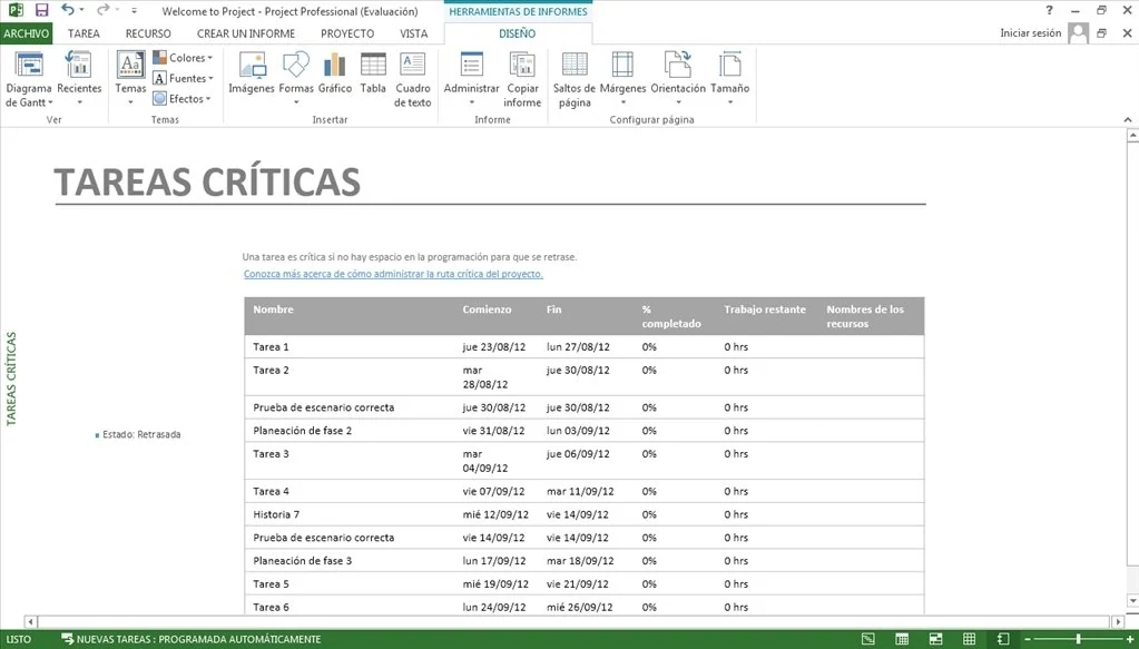Скриншот Microsoft Project Professional 3