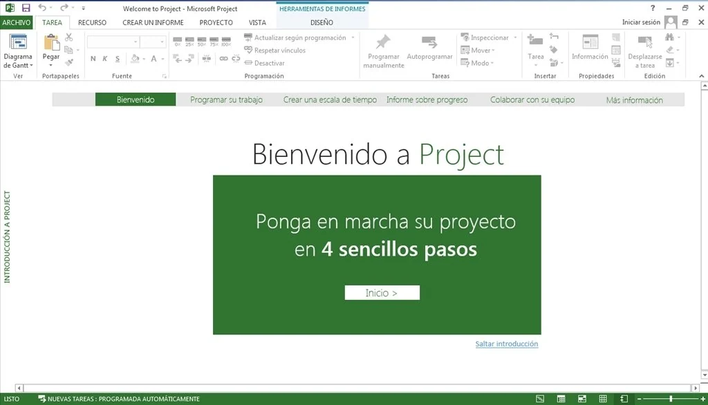 Скриншот Microsoft Project Standard 1