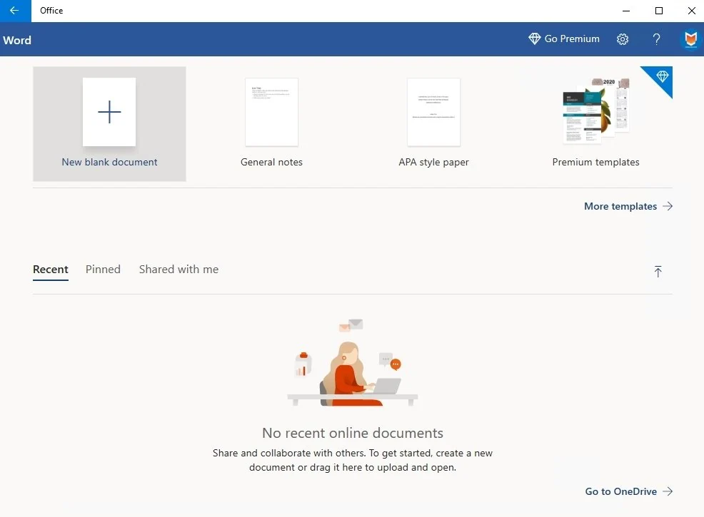 Скриншот Office 365 Professional Plus 1