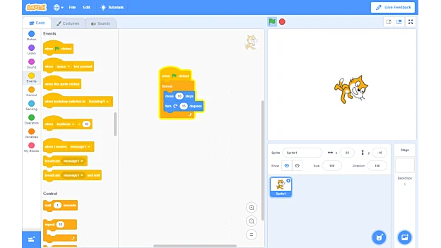 Скриншот Scratch Desktop 1