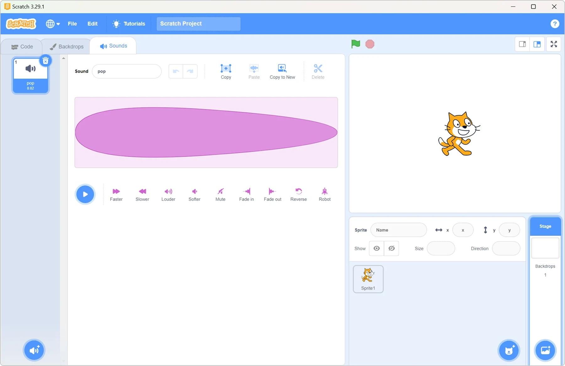 Скриншот Scratch Desktop 3