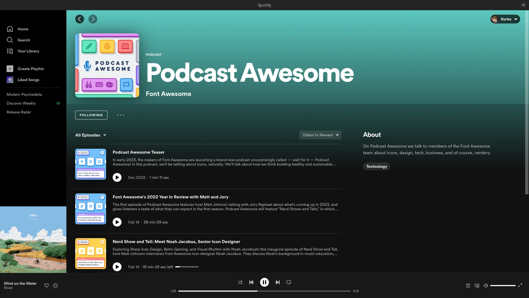 Скриншот Spotify 3