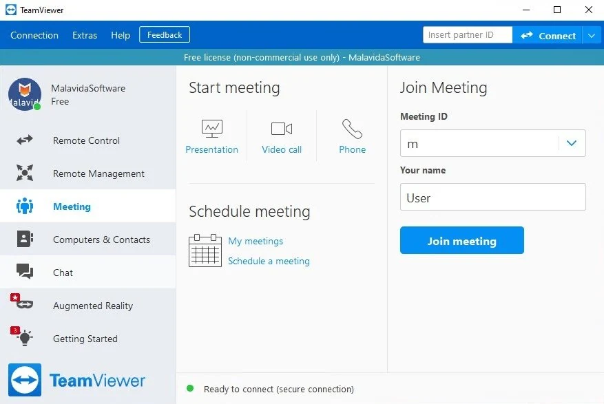 Скриншот TeamViewer 2