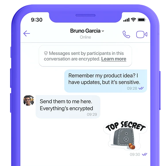 Скриншот Viber 2