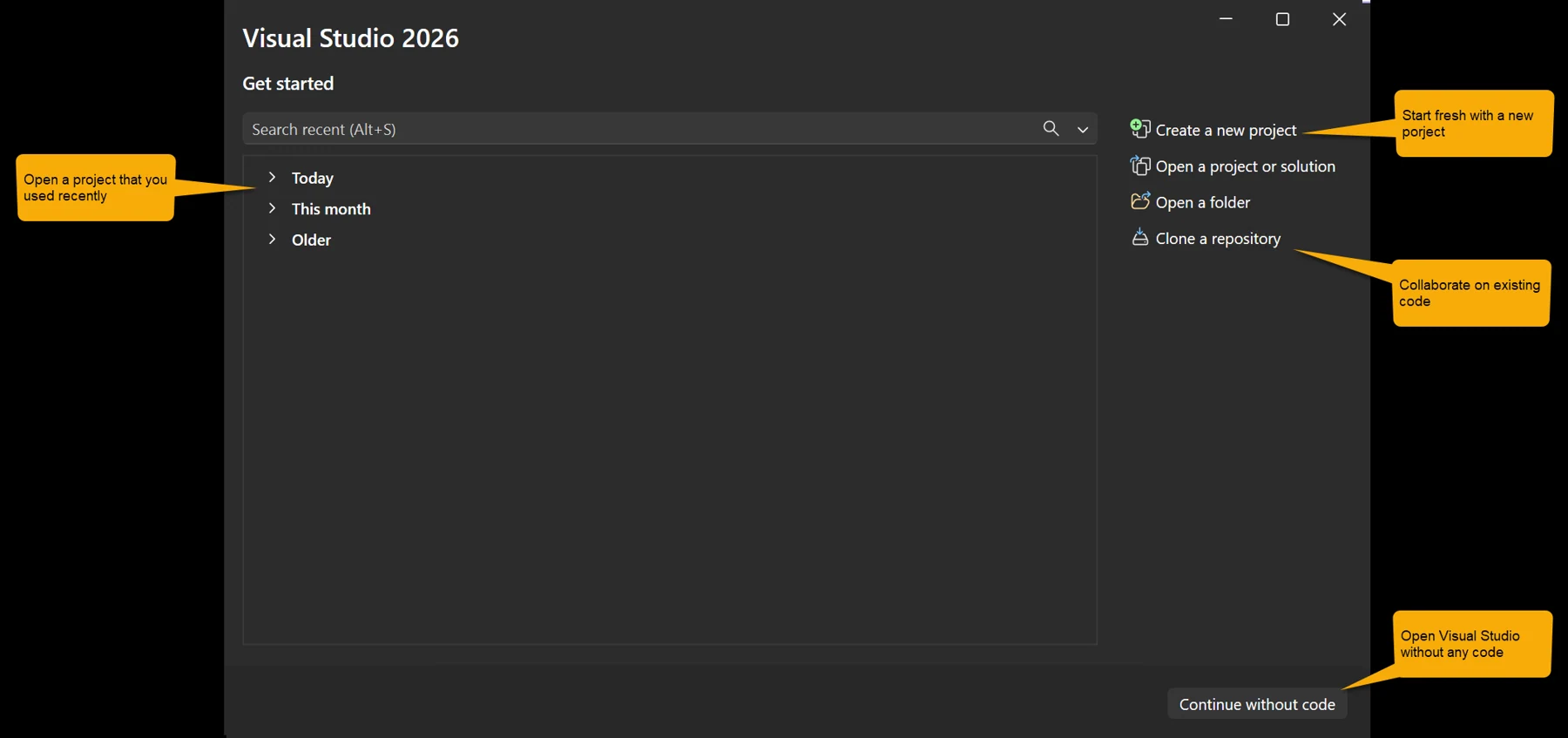 Скриншот Visual Studio Professional 1