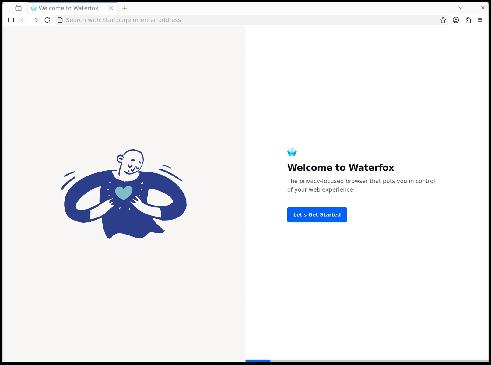 Скриншот Waterfox 1