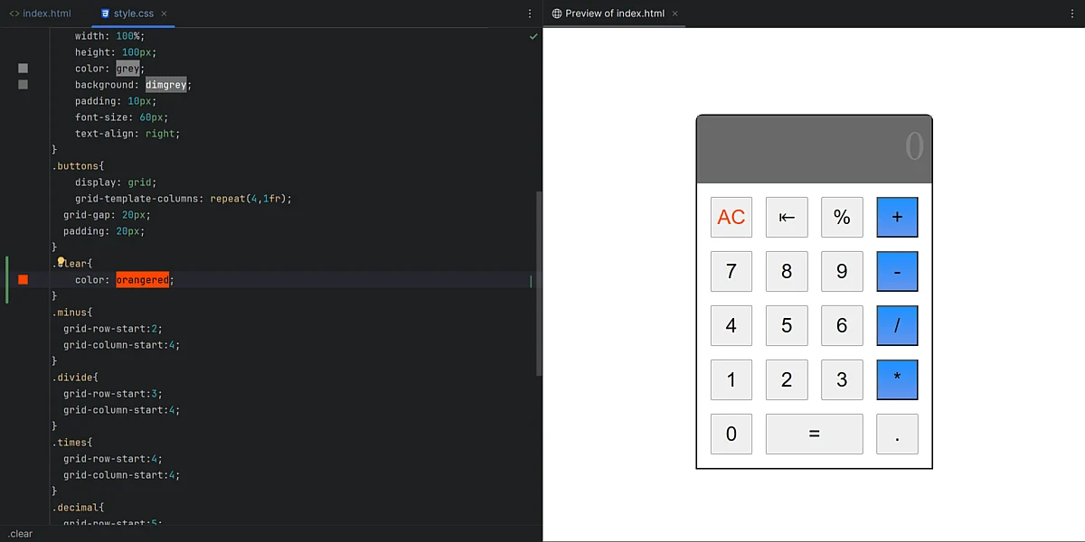 Скриншот WebStorm 1