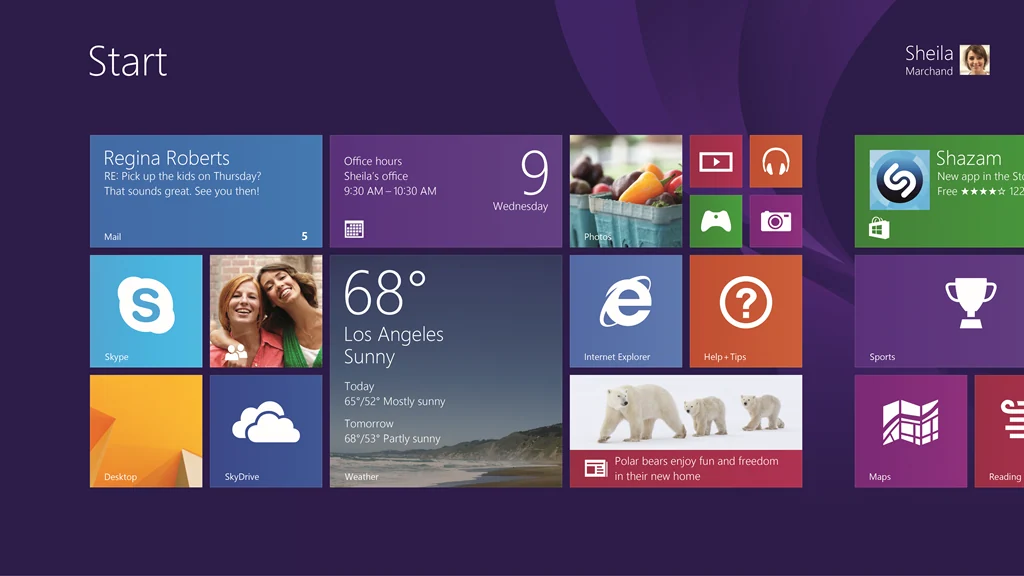 Скриншот Windows 8.1 Enterprise 1