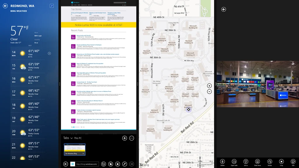 Скриншот Windows 8.1 Enterprise 3