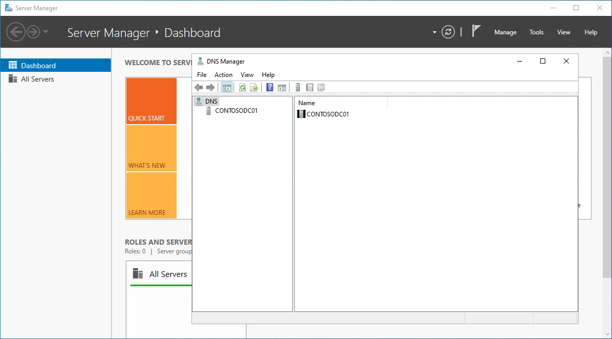 Скриншот Windows Server Essentials 2
