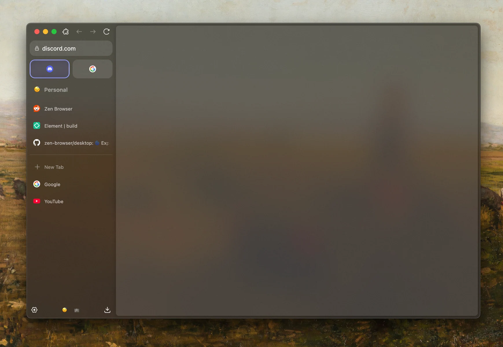 Скриншот Zen Browser 1