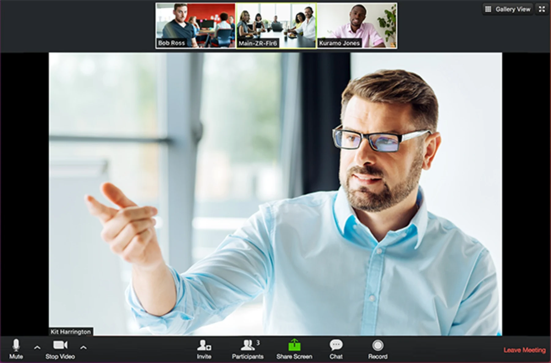 Скриншот Zoom Workplace 2